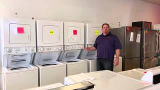 Laundry Center - Washer/Dryer Stack Units at Appliance & Mattress Discounters