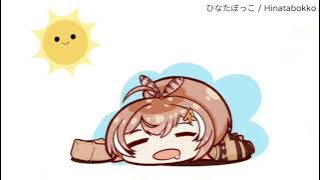 Nanashi Mumei Chat Reading BGM - Basking in the Sun