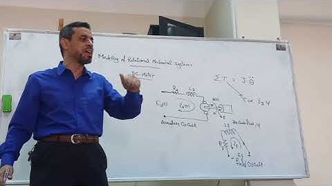 (Lecture 6-1: in Arabic): Mathematical Modeling of DC Motor