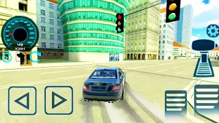 Mercedes C63 AMG Drift Simulator racing car game for mobile - screenshot 1