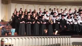 SATB Freshman Mid State Choir Concert 2019