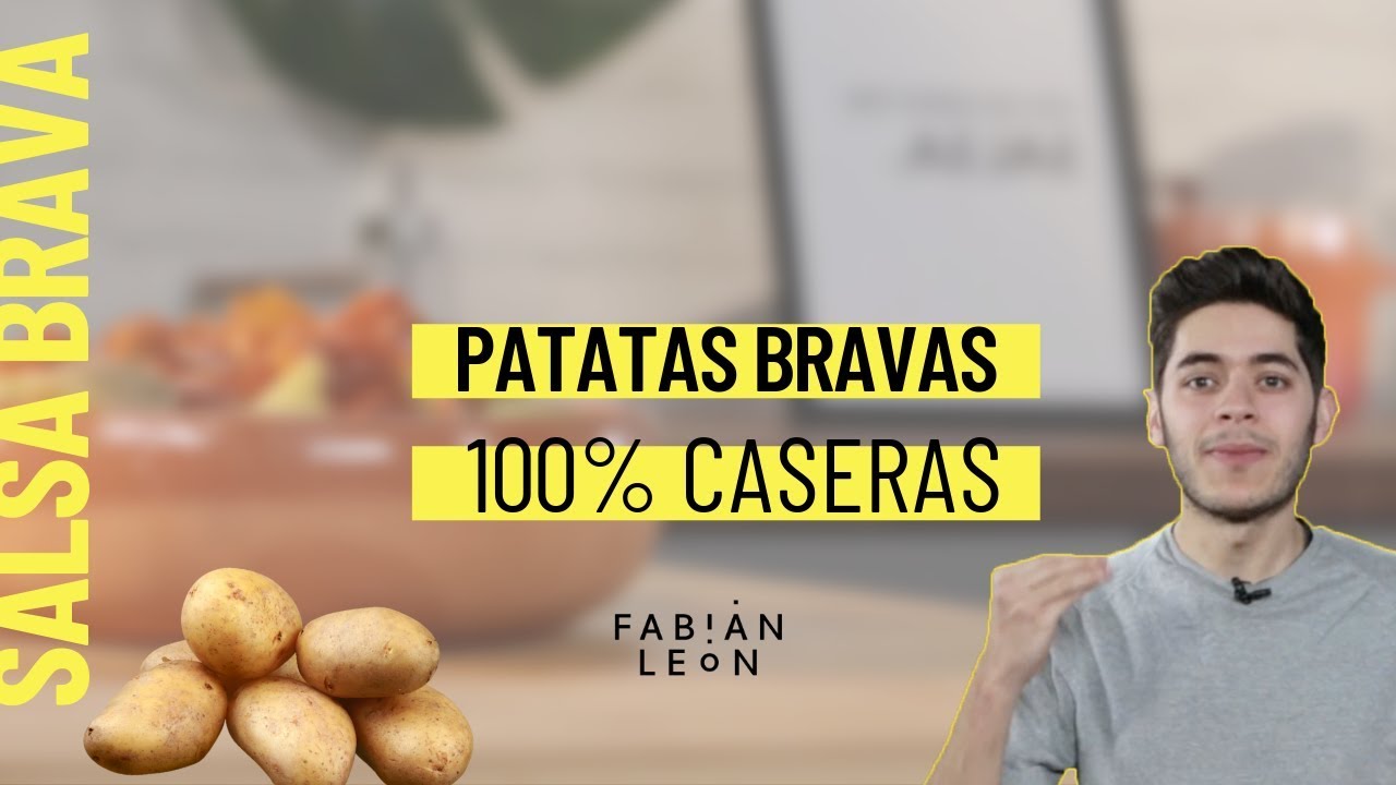Patatas bravas // Receta fácil con salsa 100% casera