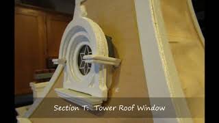 Beacon Hill Dollhouse Construction Of Section T Tower Roof Window