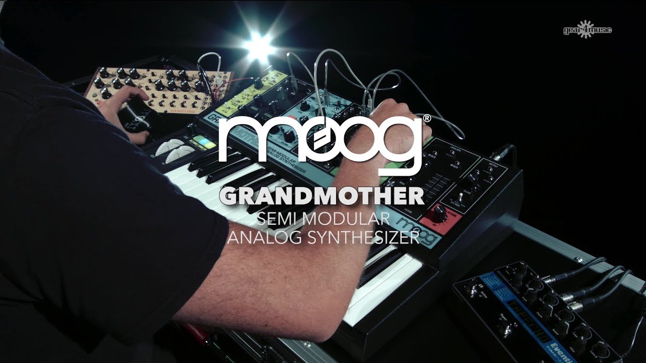 Moog Grandmother Semi-Modular Analog Synthesizer | Gear4music overview