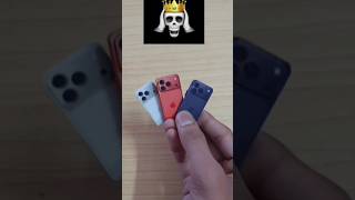 🔥 I Made 3 Mini iPhone 17 Models! 🤯 #shorts #viralvideo #miniiphone