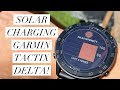 Can You Solar Charge the Garmin Tactix Delta Solar?