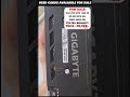 Gigabyte RTX 4070 12gb for sale WindForce OC