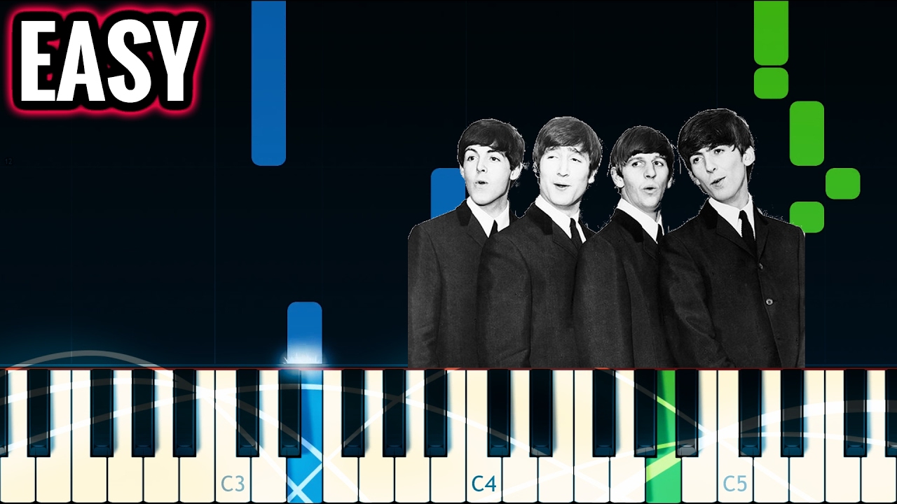 Yesterday by The Beatles | Piano Tutorial | EASY - YouTube