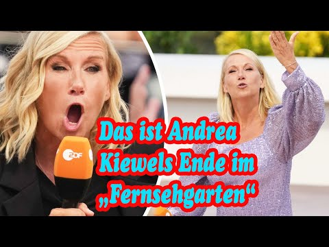 Das ist Andrea Kiewels Ende im „Fernsehgarten“