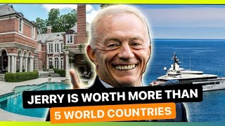 Jerry Jones $8.5 billion net worth is worth more than the wealth of many countries!