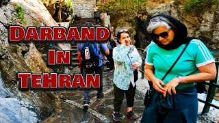 Tehran 2024 (4K)  Walking in Darband village near Tajrish in Tehran