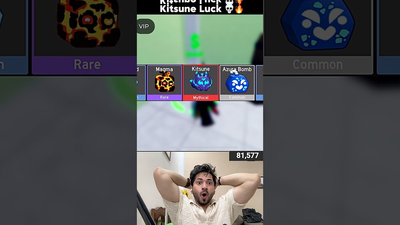 Kitsune luck in summer gacha 💀🔥 