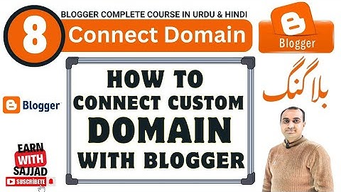 How to connect a custom domain to blogger | DNS Settings | How to change blogger domain name