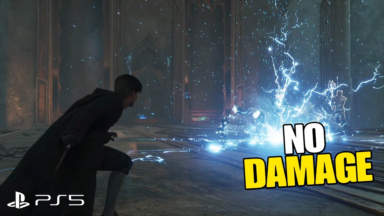 Hogwarts Legacy BRUTAL COMBAT GAMEPLAY PS5 [NO DAMAGE]