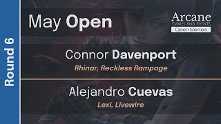 Flesh and Blood May AGE Open: Round 6 Rhinar vs Lexi [Classic Constructed]