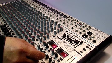 MEZCLADORA BEHRINGER 24 CANALES DESCRIPCION