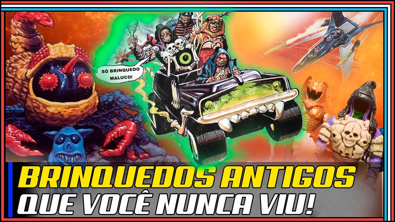 Coleções de brinquedos dos anos 80 que você nunca ouviu falar!