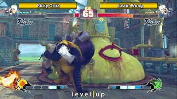 Level|Up Series D&B Event: SF4 Winners Finals - RickyOrtiz vs JustinWong