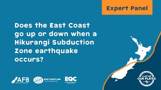 #ALOOP Expert Panel 2022 - Does the East Coast go up or down when an HSZ earthquake occurs?