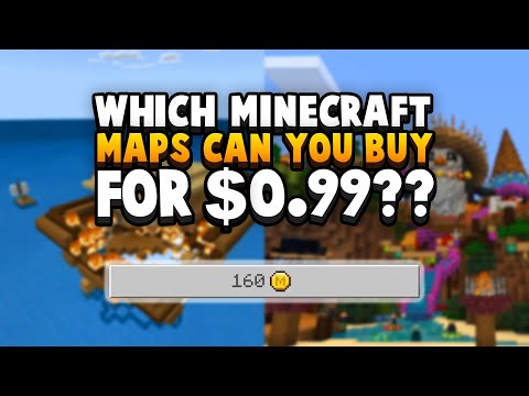 Minecraft Also Sells Maps For Less Than $1...