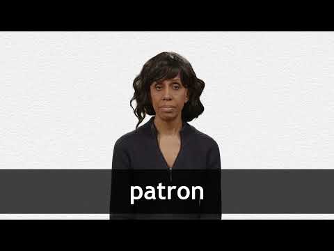 How to pronounce PATRON in American English