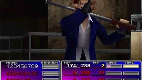 FFVII - Solo Rotating Character No EXP Challenge, Part 4: Reno