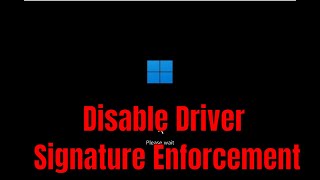Permanently Disable Driver Signature Enforcement Solution