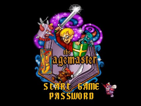 SNES Longplay [686] The Pagemaster (US)