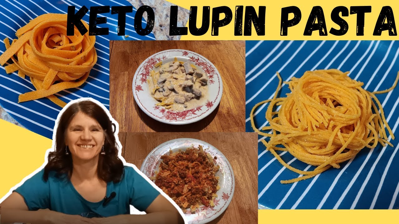 Keto Friendly Lupin Pasta YouTube