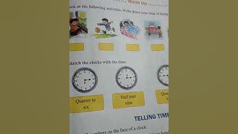 Class 4 MATHS.. CHAPTER-12 TIME⏲️ & EXERCISE 12.1