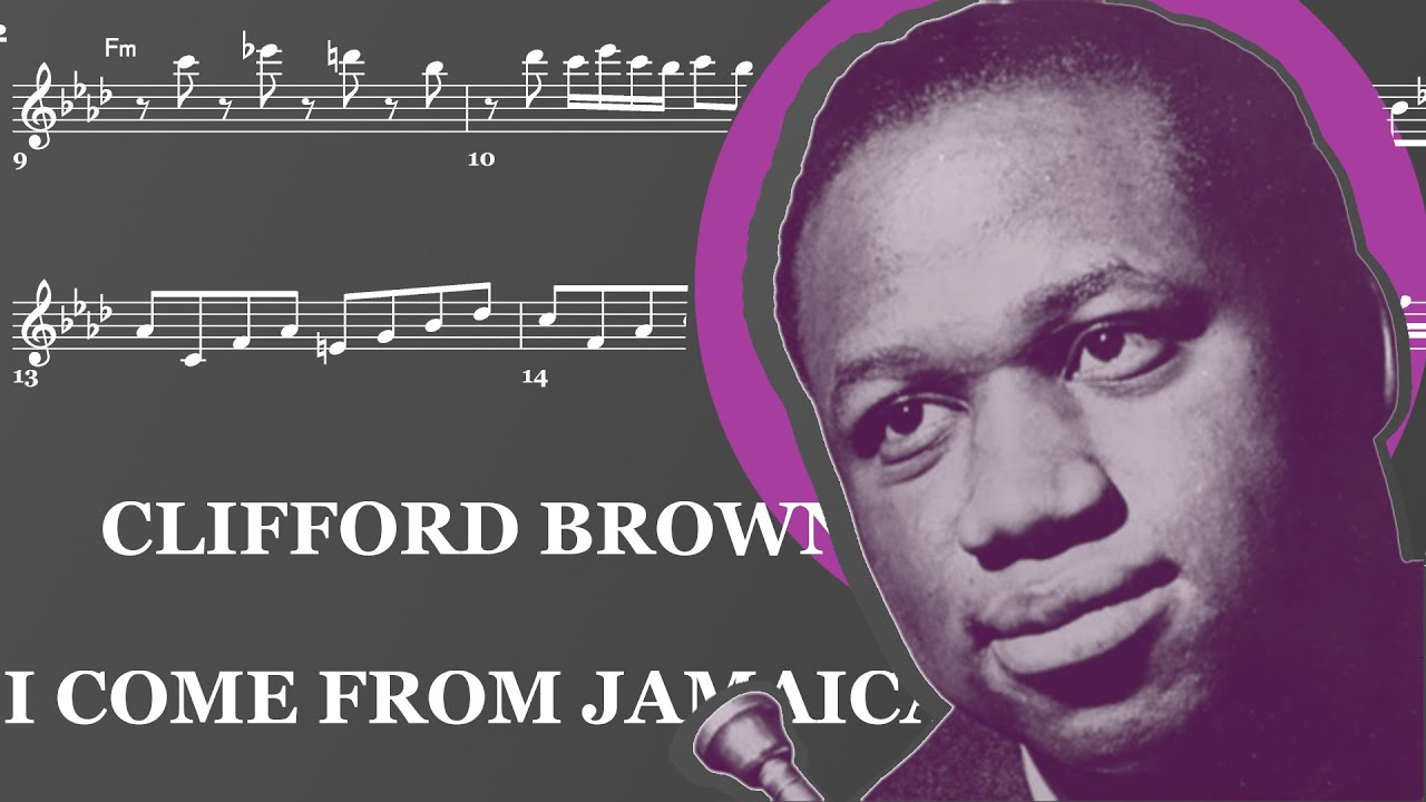 Clifford Brown's FIRST Recording Transcribed YouTube