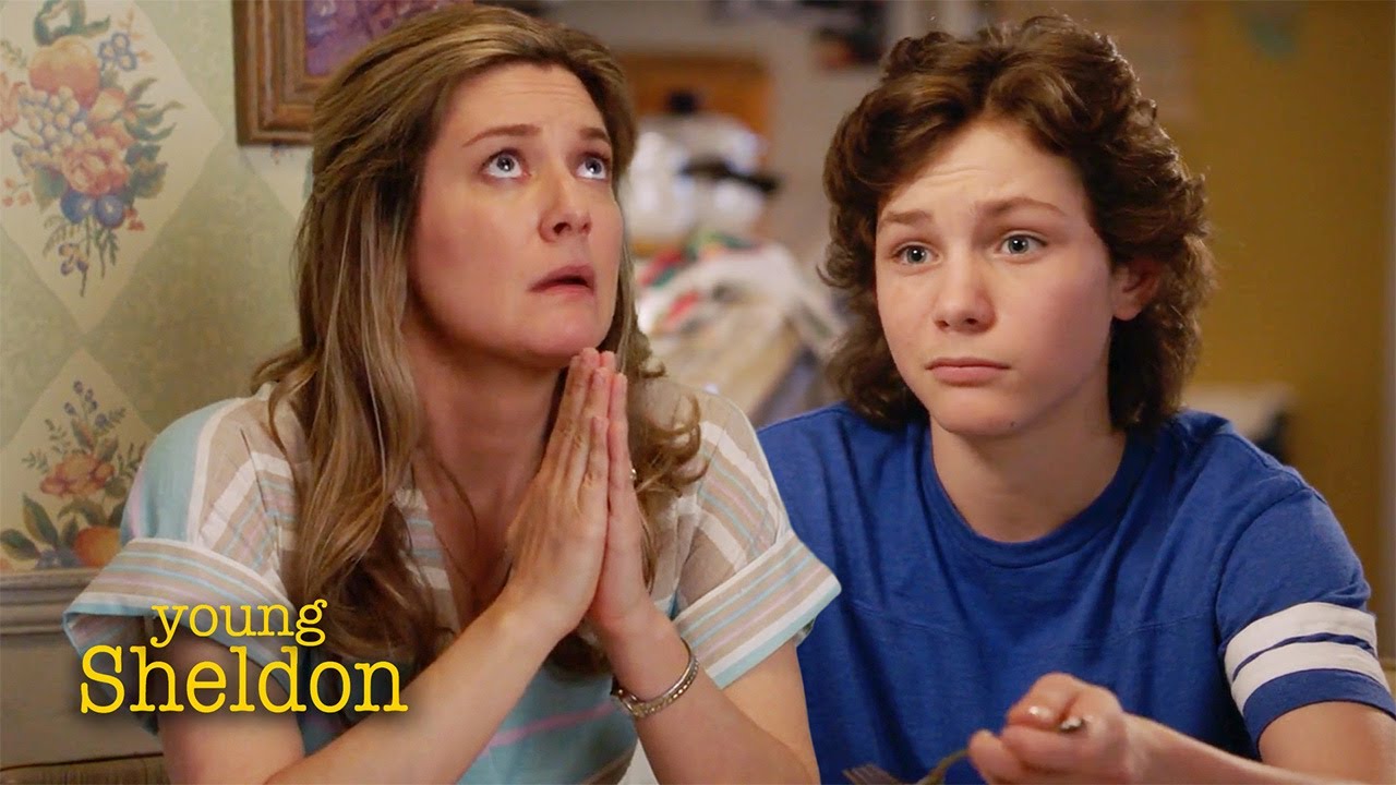 Georgie Gets Suspicious About His Birth | Young Sheldon