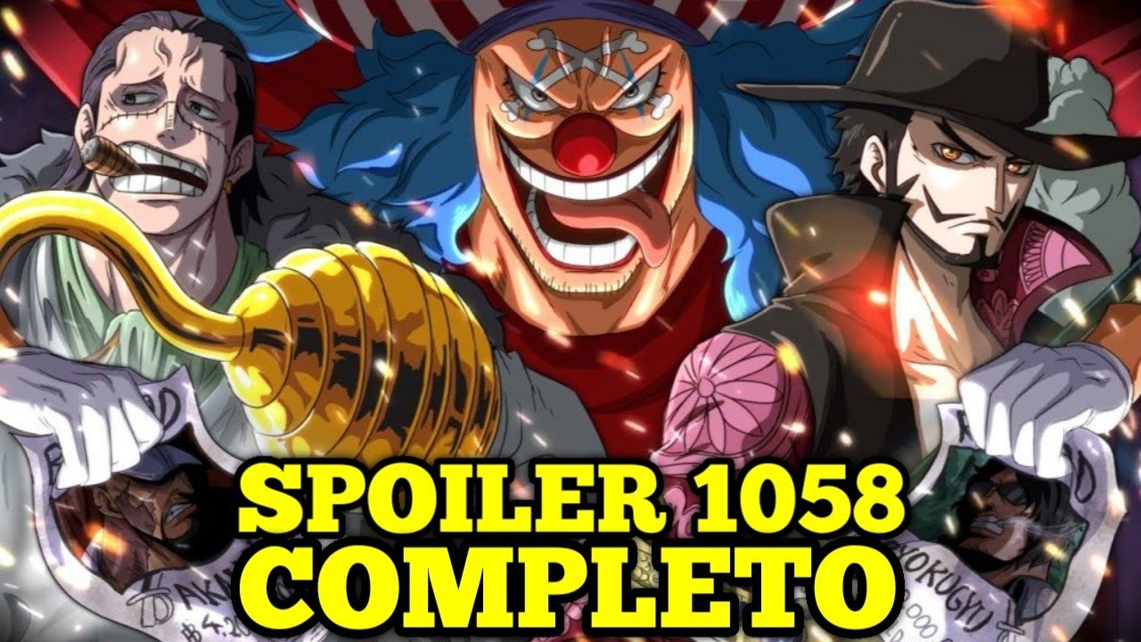 One Piece  Spoilers completos do mangá 1058 – Novo Imperador