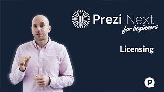 Prezi Next for beginners - Licensing