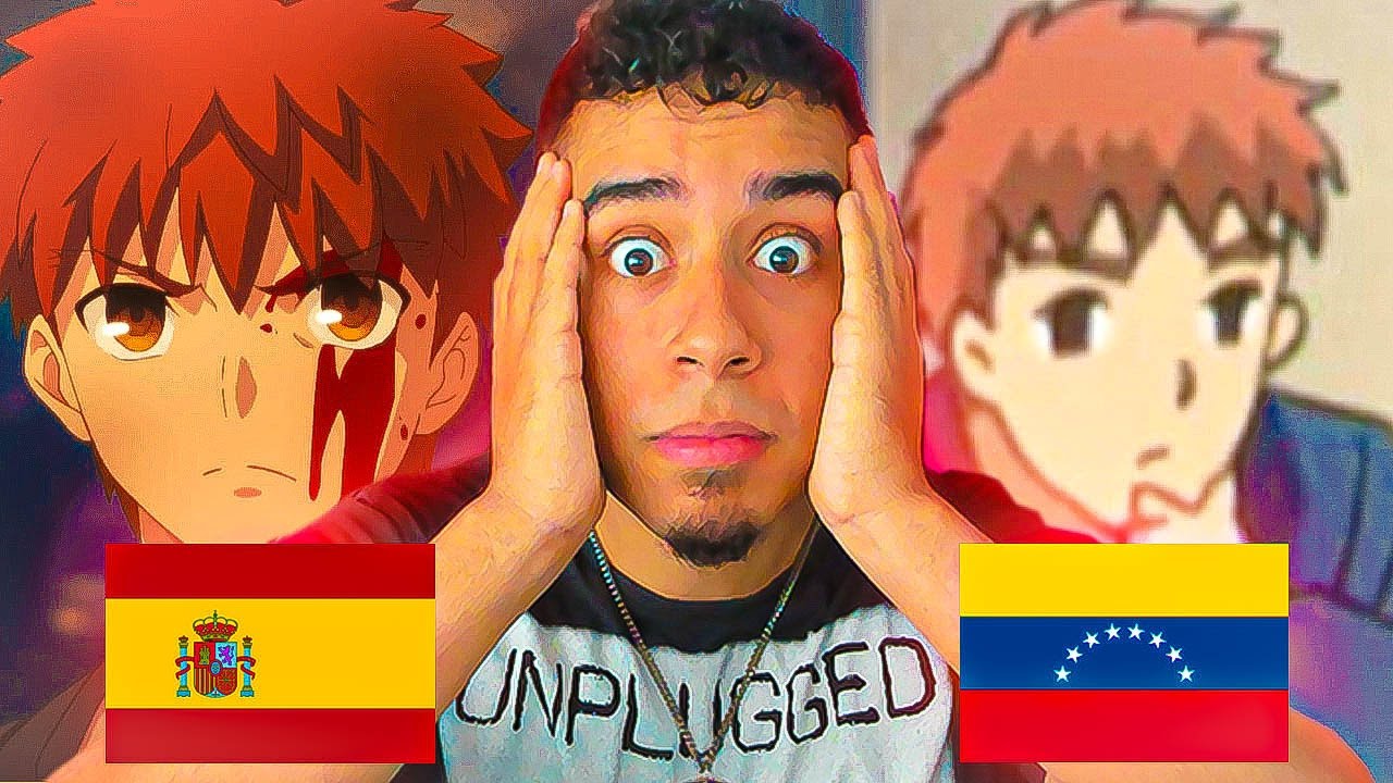 DOBLAJE LATINO VS CASTELLANO en FATE STAY NIGHT 2006 😨 | Reacción Anime