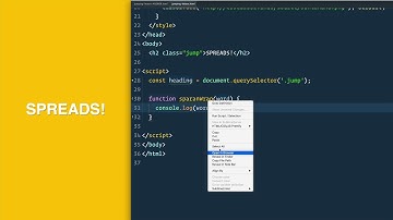 [ES6] - Spread and Rest - Spread Exercise