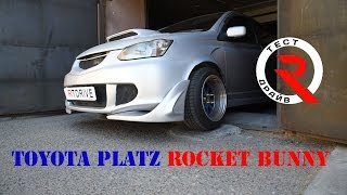 На Стиле Rocket Bunny Toyota Platz