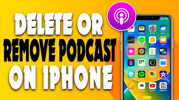 How to delete or remove podcast from iPhone 2023
