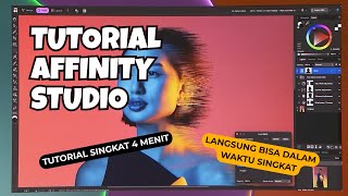 TUTORIAL AFFINITY STUDIO PEMULA - Kuasai Dasar Vector, Pixel, & Layout dalam 4 Menit! screenshot 2