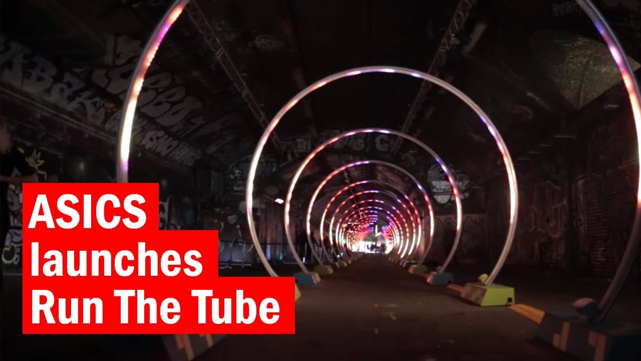 Running Tube ASICS launches Run The Tube | First Look | Time Out London - YouTube