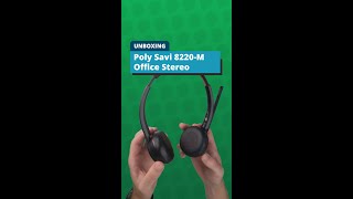 Unboxing | Poly Savi 8220-M Office Stereo #unboxing #headset #office #stereo