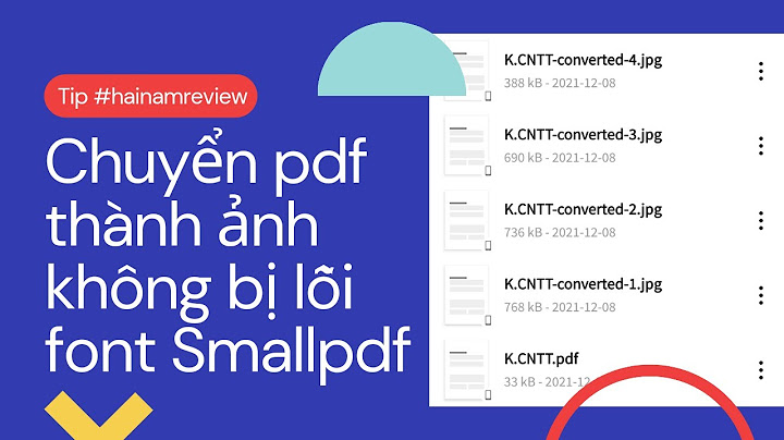 File pdf bị lỗi font trên điện thoại