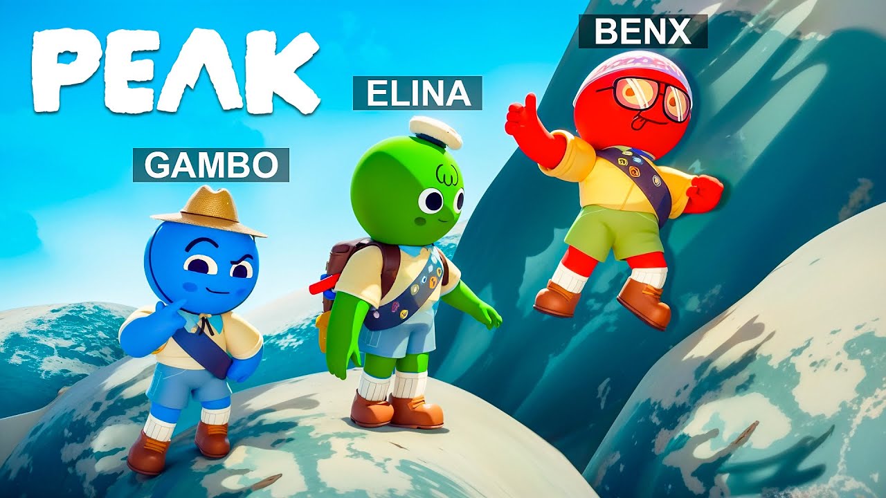 BENX, ELINA UND GAMBO STEIGEN AUF DEN KRASSESTEN BERG! - PEAK