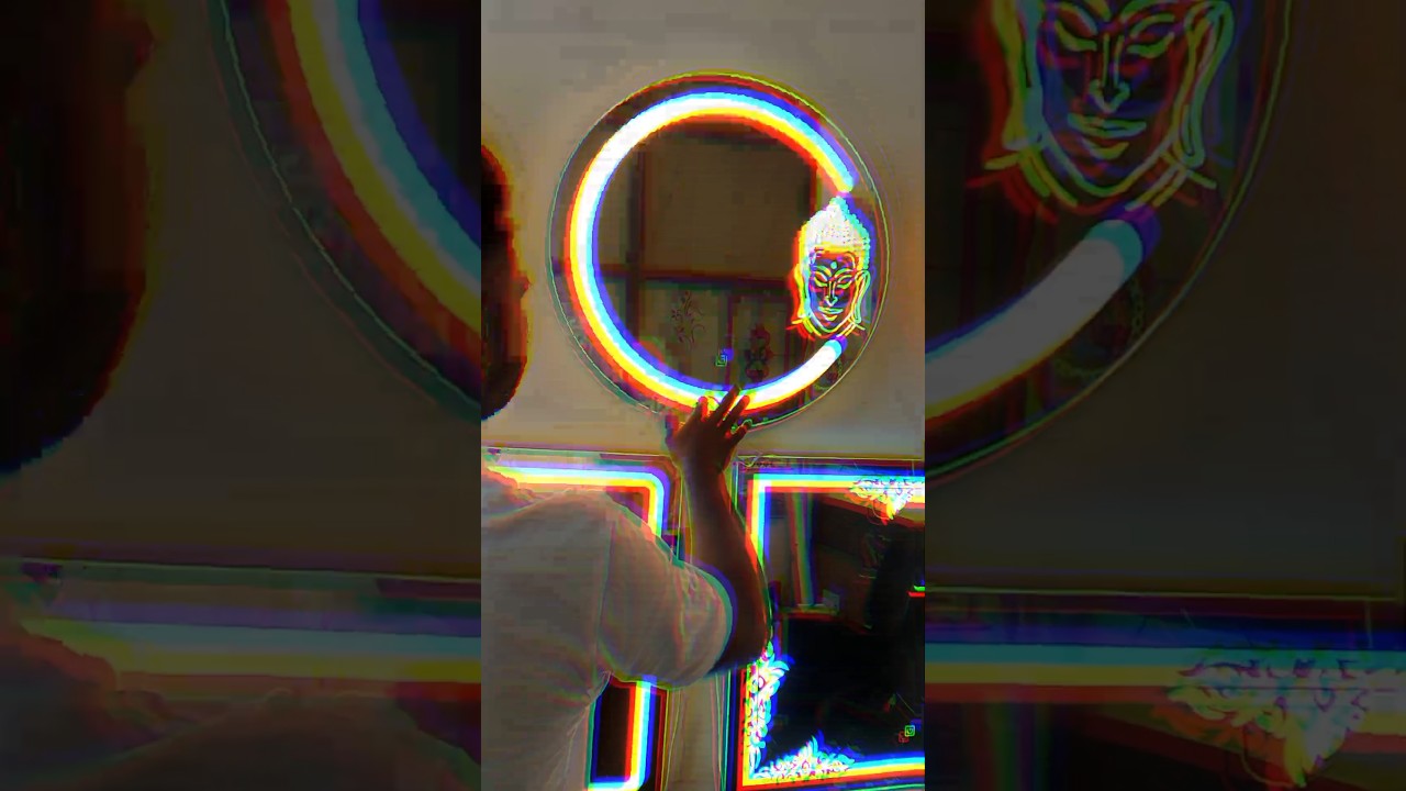 led light Touch mirror 