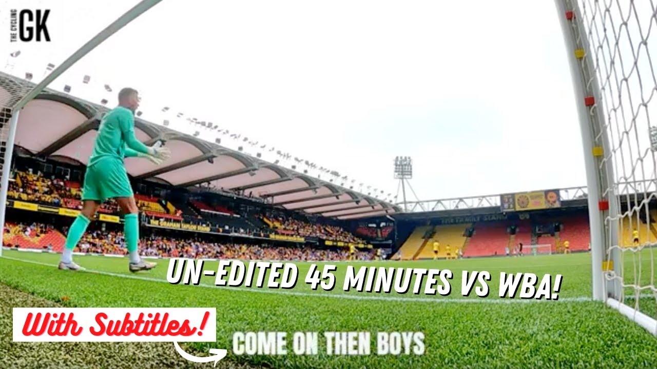 Full RAW 45 Minute Go-Pro in the Goal vs WBA!