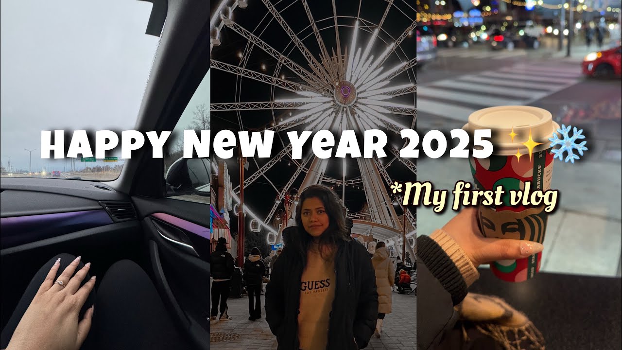 Beginning of 2025 🥳 | My first vlog | Happy New Year 🌟 🥳 ️ - YouTube