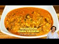 Mushroom Corn Cashew Curry | Corn Cashew Mushroom Curry | Cashew Corn Mushroom Curry