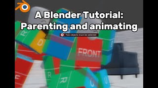 Blender tutorial: Parenting tools/Models from my cutscene animation (PRACTICE USE ONLY)