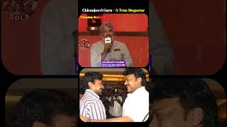 Rajamouli Praises Chiranjeevi: “He Is A True Megastar of Telugu Cinema!” 🔥👏 #shorts #chiranjeevi