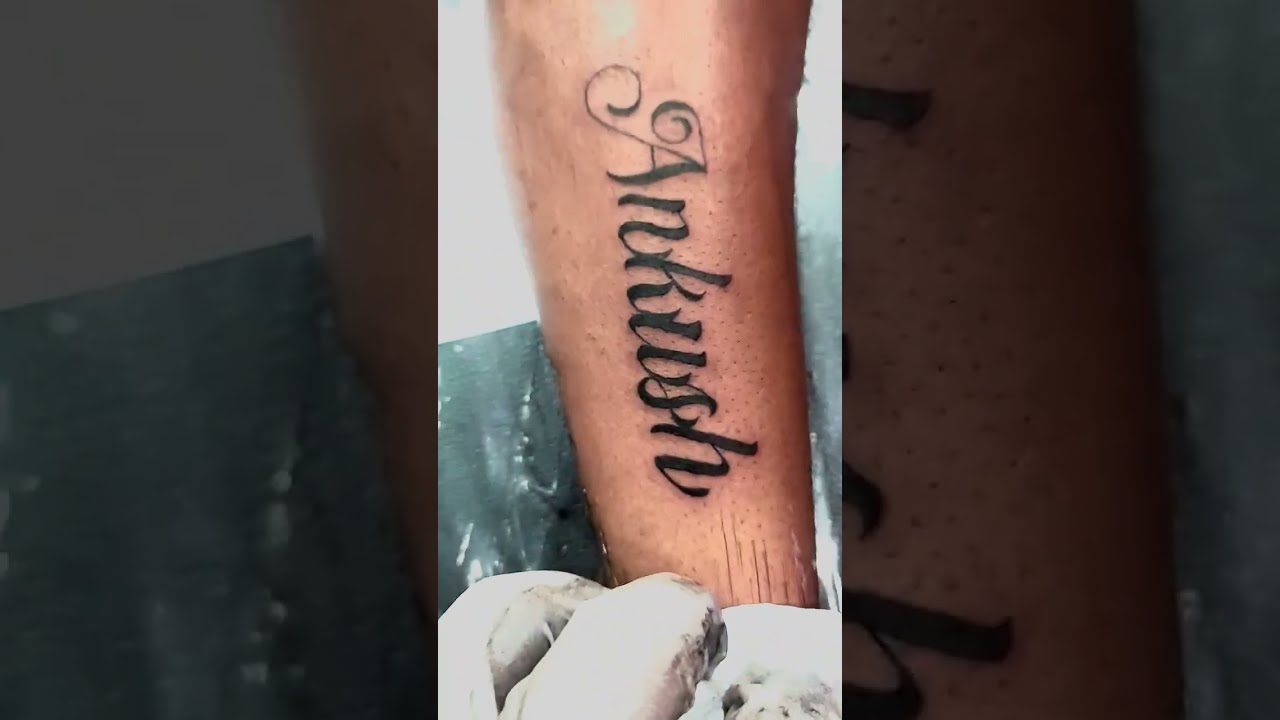 Ankush Name Tattoo  Ink tattoo Tattoos Name tattoo